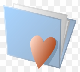 Folder File Favorites - Vector Graphics Emoji,Stack Of Books Emoji