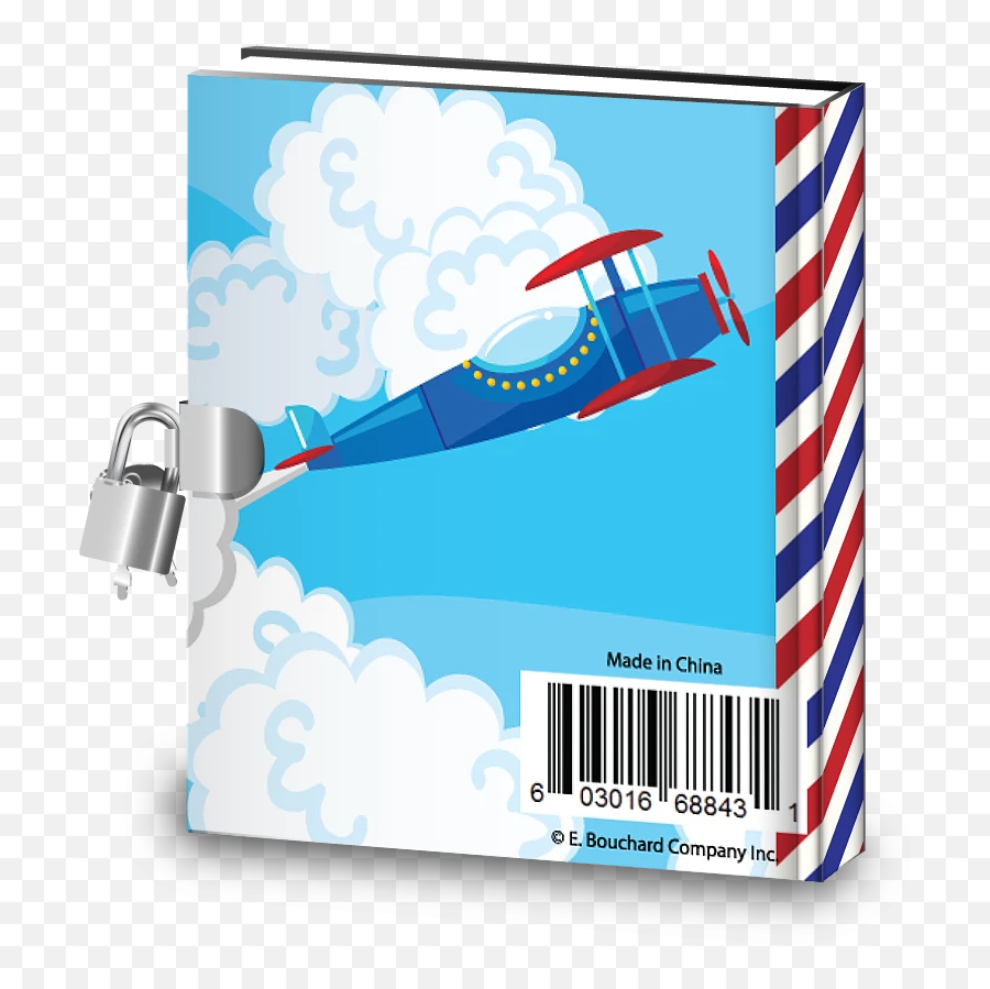 Airplane Kids Diary With - Graphic Design Emoji,Emoji Airplane And Paper