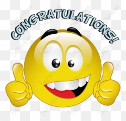 Congrats Smiley Faces - Emoji
