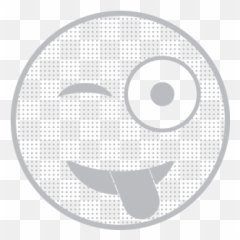 Jamoji Winking Tongue Out Bluetooth - Circle Emoji