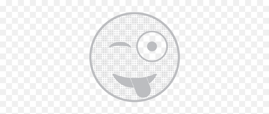 Jamoji Winking Tongue Out Bluetooth - Circle Emoji,Turntable Emoji