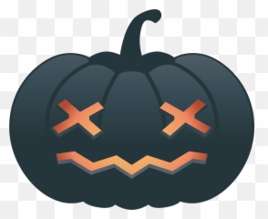 Eye Clip Star Eyes Picture - Pumpkin With X Emoji