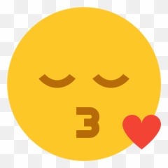 Emoticono Beso Png 5 Image - Pdf Emoji