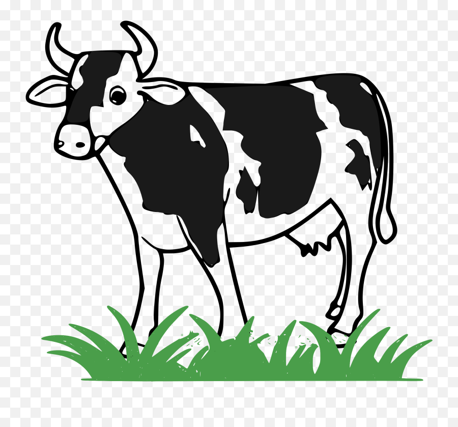 Spotted Moocow Vector Clipart Image - Cow Clip Art Emoji,Emoji Pen And Two Faces