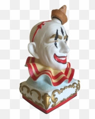 Clown Head Transparent Png Clipart - Statue Emoji