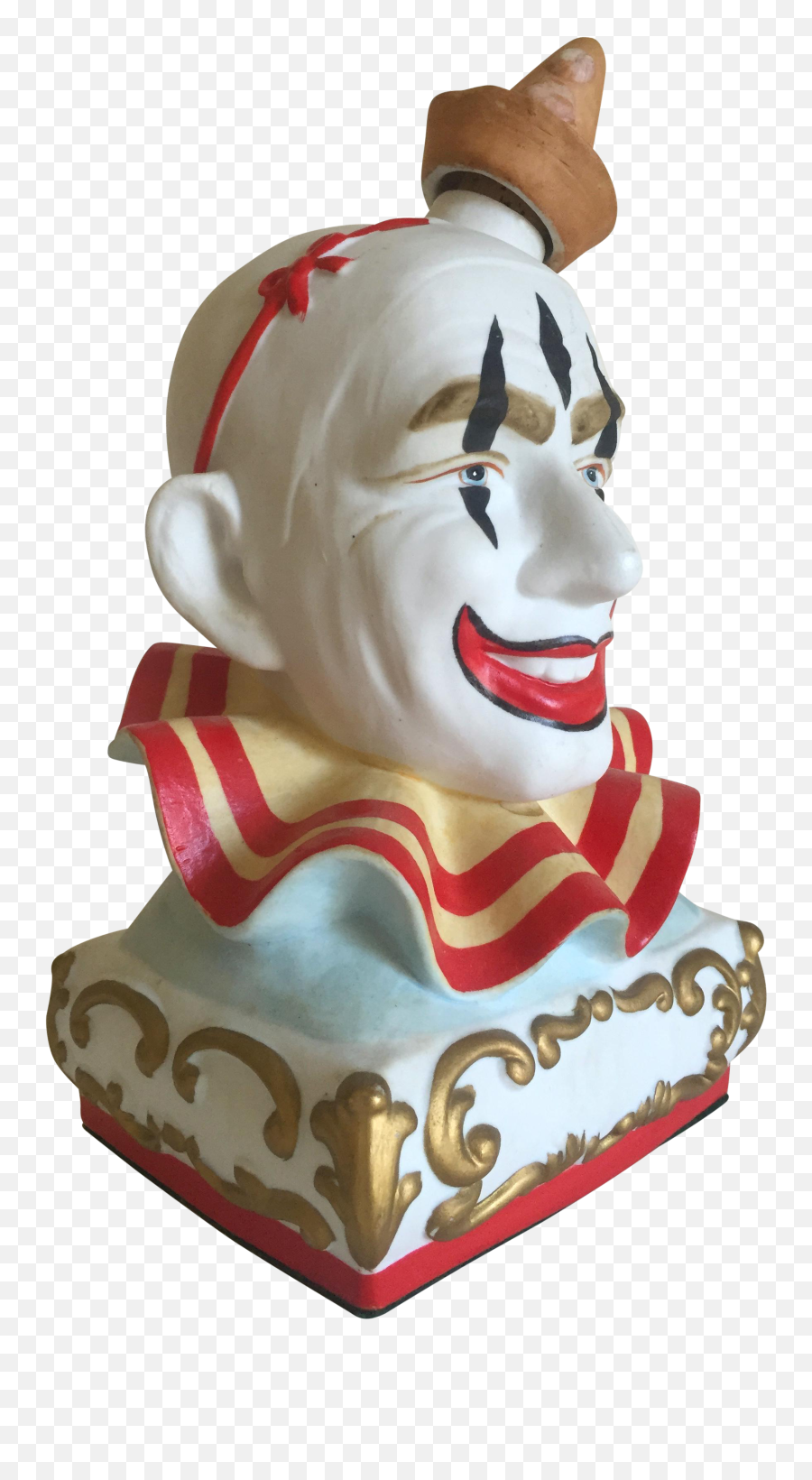 Clown Head Transparent Png Clipart - Statue Emoji,Clown Emoji Download