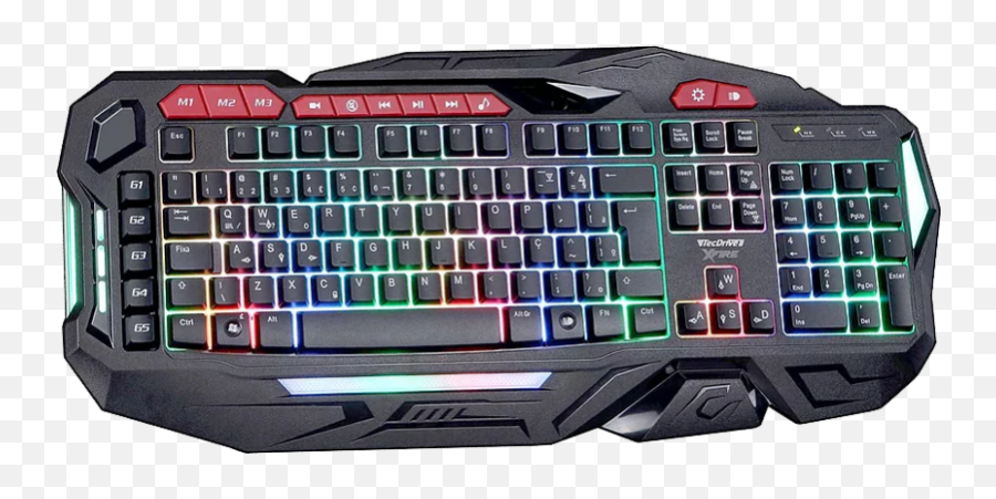 Keyboard Rainbow Ligth Pc Computer - Computer Keyboard Emoji,Rainbow Love Emoji Keyboard