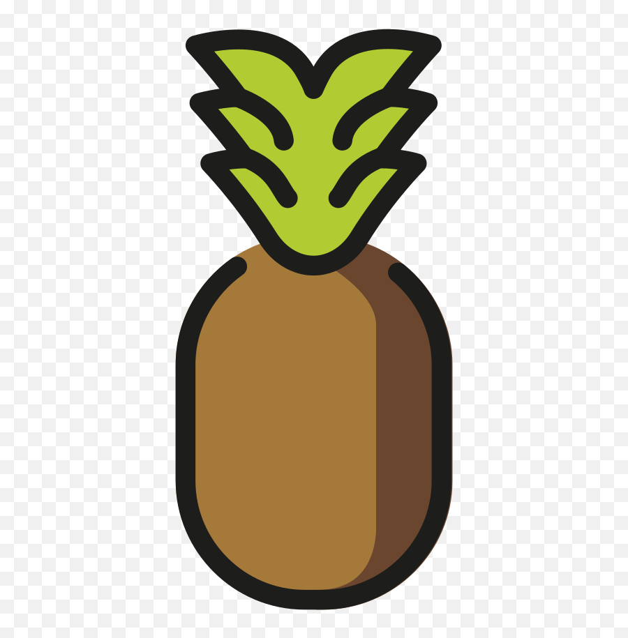 Openmoji - Illustration Emoji,Pineapple Emoji