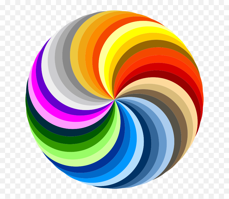Download Free Png Ubuntu 36 Swirl - Dlpngcom Color Pinwheel Emoji,Swirl Emoji