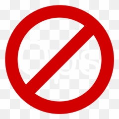 Red Stop Circle Png - No Sign Emoji,Forbidden Emoji