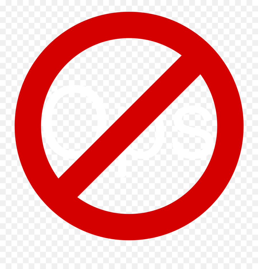 Red Stop Circle Png - No Sign Emoji,Forbidden Emoji