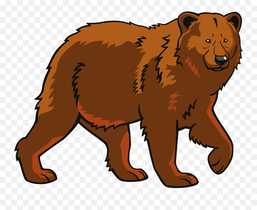 Transparent Bears Clipart - Transparent Background Bear Clipart Emoji,Grizzly Bear Emoji