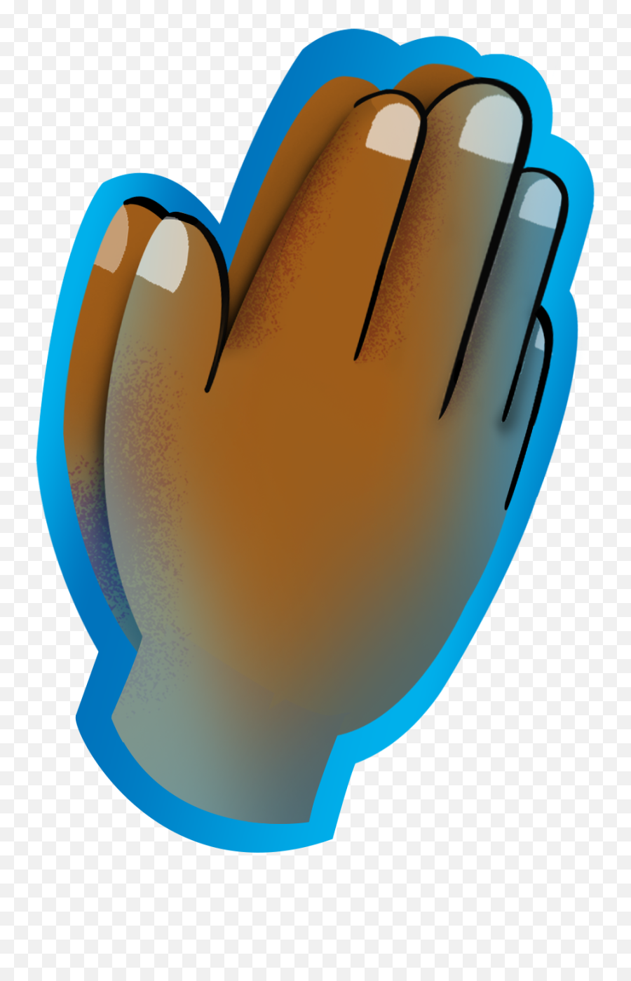 Black Future Month - David Garcia Clip Art Emoji,Brown Praying Hands Emoji