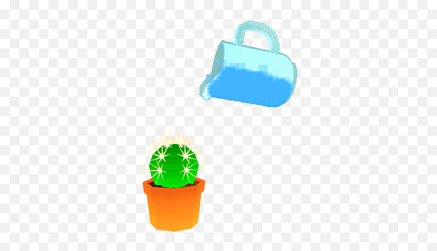 Top Jug Cactus U 0001 F 335 U 0001 F 335 Cacti Gif - Watering Cactus Gif Emoji,Cactus Emoji