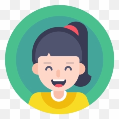 Avatar Child Girl Kid Free Icon Of - Emoji