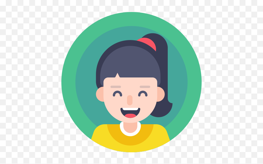 Avatar Child Girl Kid Free Icon Of - Kid Avatar Emoji,Baby Girl Emoticons