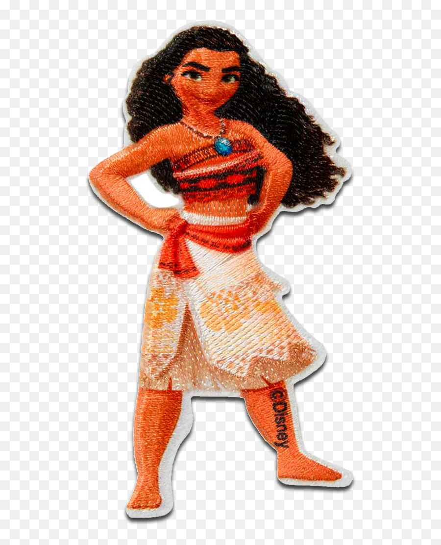 Disney Moana Vaiana Chief Daughter - Iron On Patches Adhesive Emblem Stickers Appliques Size 311 X 169 Inches Catch The Patch Your Store For Disney Moana Emoji,Moana Emoji