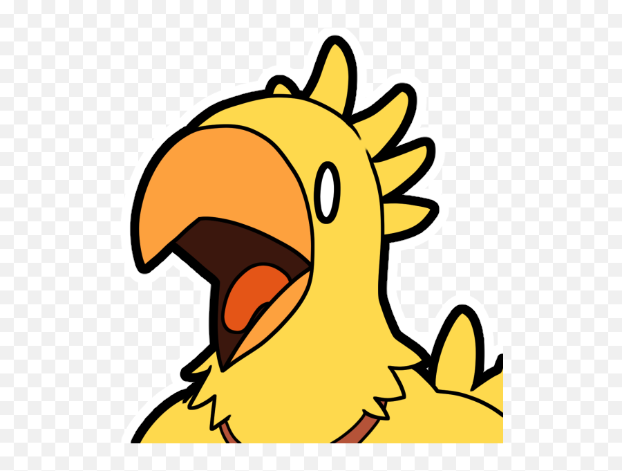 Remaster - Hero Machine Emoji,Chocobo Emoji