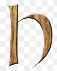 Free H Alphabet Illustrations - Wood Emoji