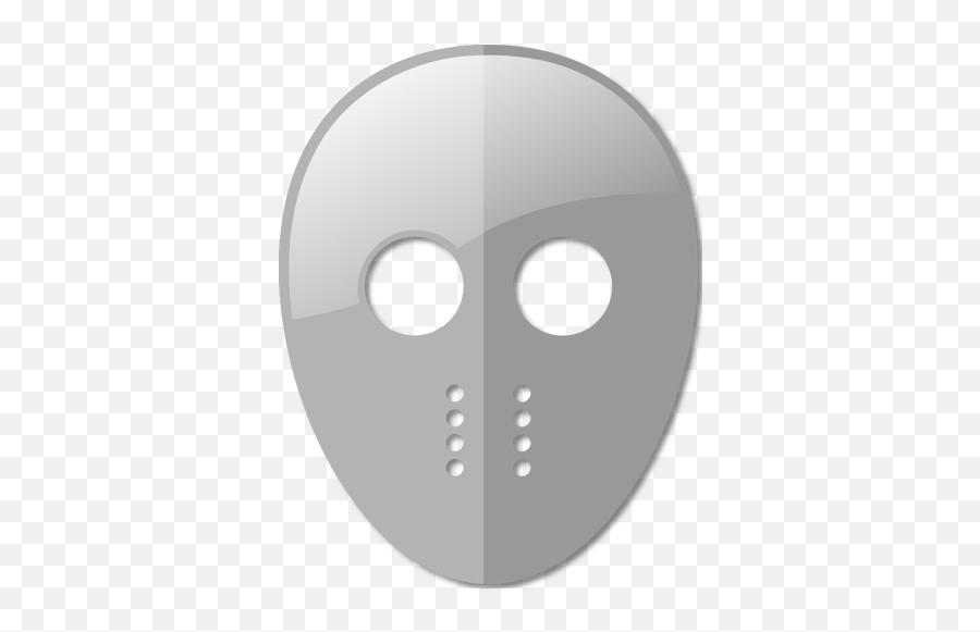 Fencing Mask Vector Image - Eskrim Maske Png Emoji,Hockey Mask Emoji