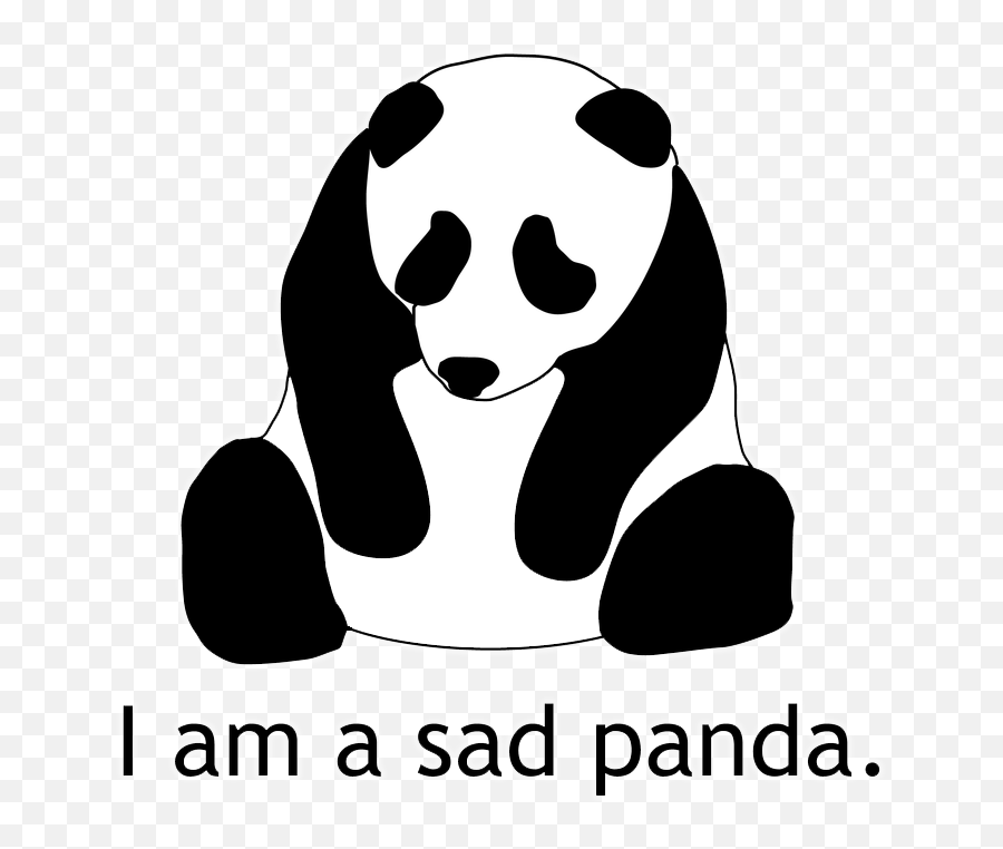Sad Panda Png Picture - Sad Panda Emoji,Sad Panda Emoji