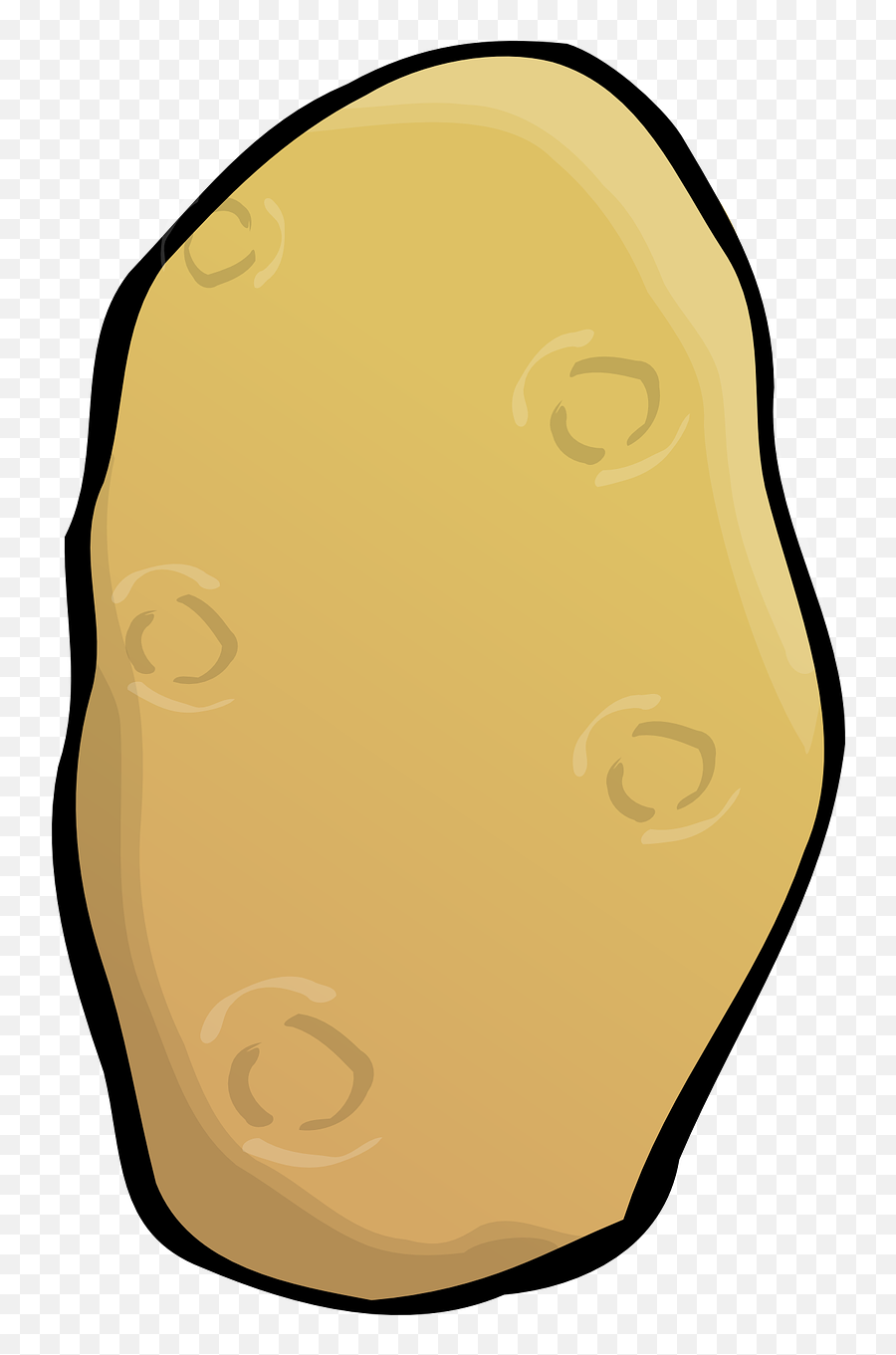Potato Tuber Vegetable Food Healthy - Potato Png Cartoon Emoji,Potato Chip Emoji