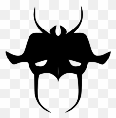 Image De Diable Visage Masque Vectoriel - Mask Clip Art Emoji