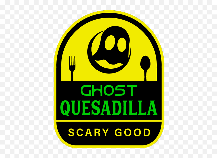 Ghost Quesadilla - Circle Emoji,Hot Emoticon