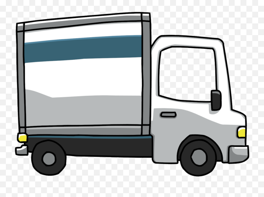 Dump Truck Clipart Black And White Free - Moving Truck Clipart Emoji,Garbage Truck Emoji