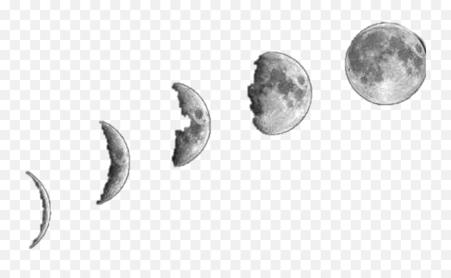 Moon Phases - Moon Phases Png Emoji,Moon Phases Emoji
