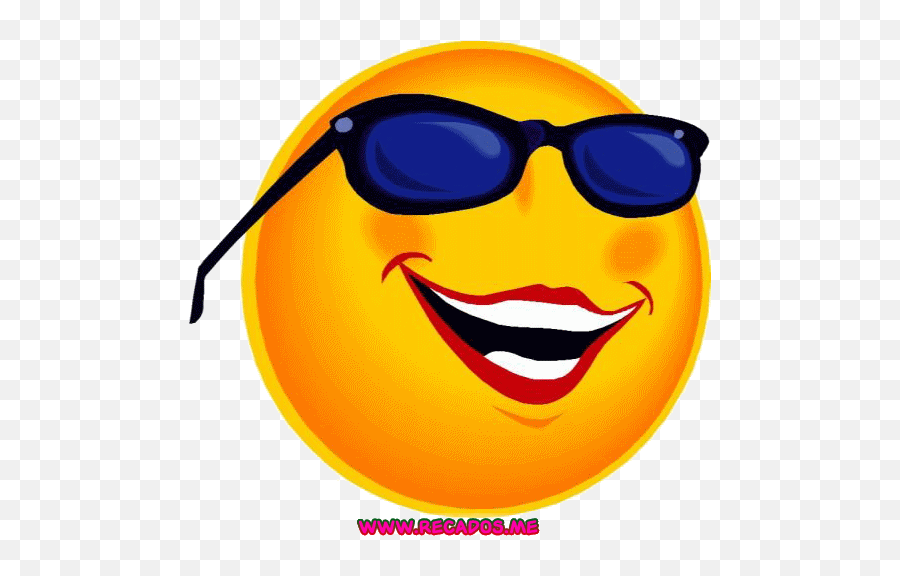 Smiley Face With Sunglasses Emoji - National Sunscreen Day 2019,Stern Face Emoji