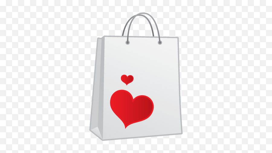 Shopping Bag Heart Icon - Shopping Bag Icon Html Emoji,Shopping Bag Emoji