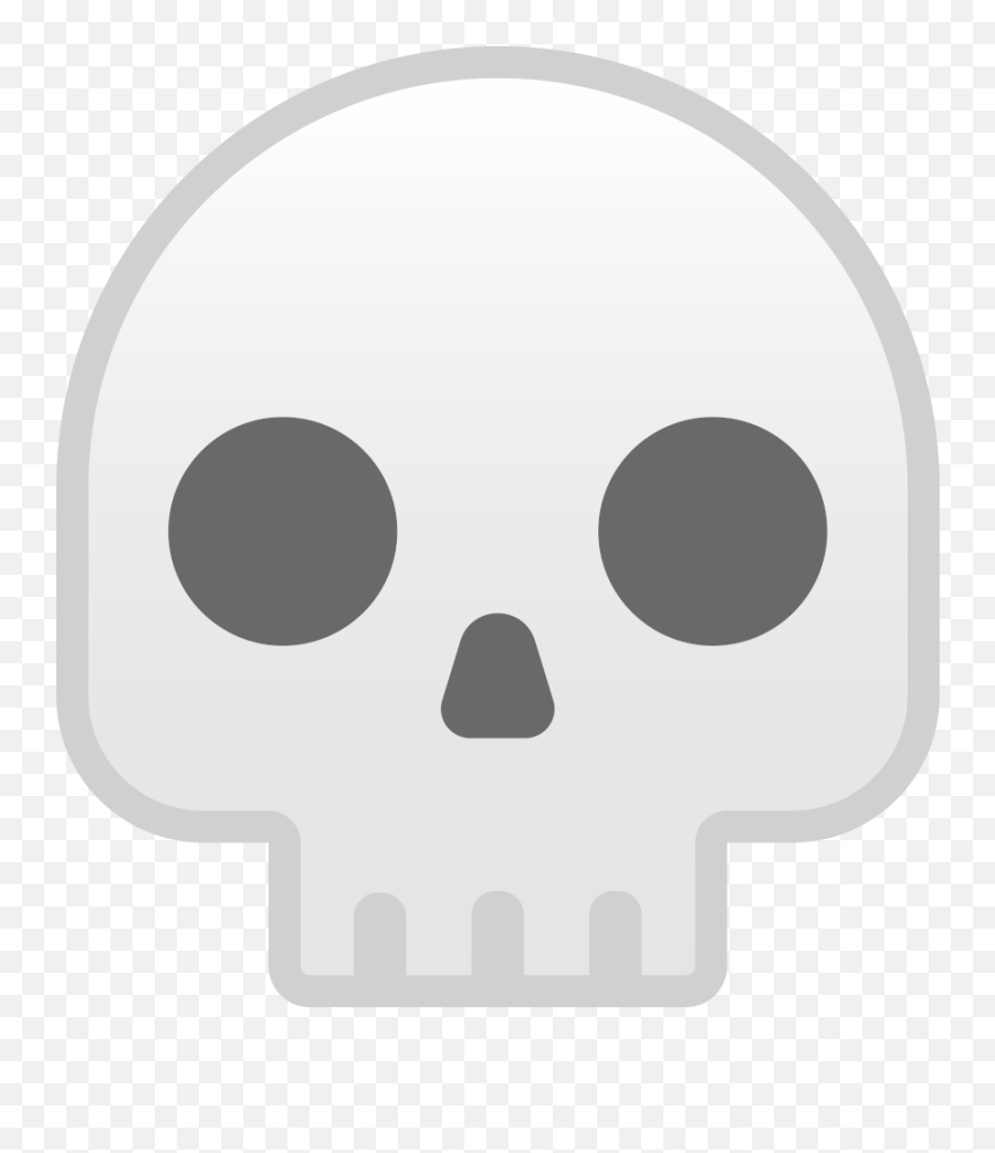 Noto Emoji Oreo 1f480 - Skull Emoji,Oreo Emoji