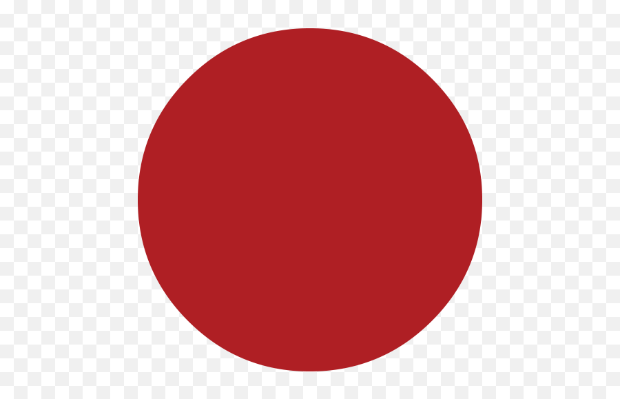 Large Red Circle Emoji For Facebook - Ampel Icon Red,Red Emoji