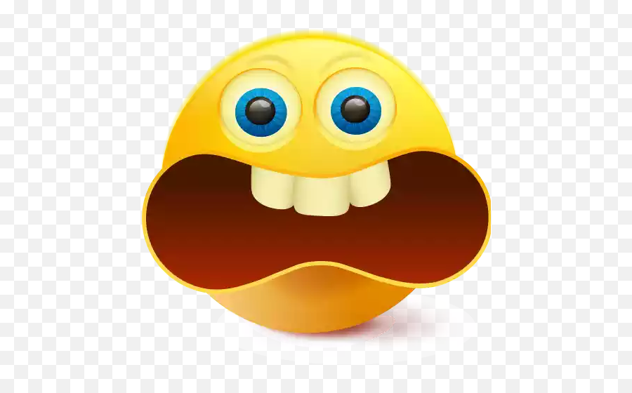 Big Mouth Emoji Transparent Background - Transparent Emojis,Mouth Emoji
