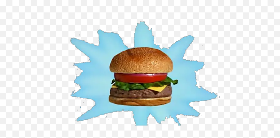 Sponge Bob Stickers For Whatsapp - Realistic Krabby Patty Emoji,Google Cheeseburger Emoji