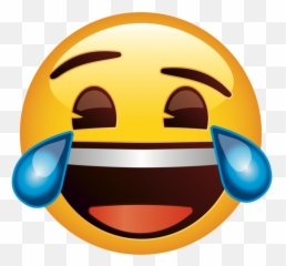 Emoji - Crying Laughing Emoji Transparent,Laughing Out Loud Emoji