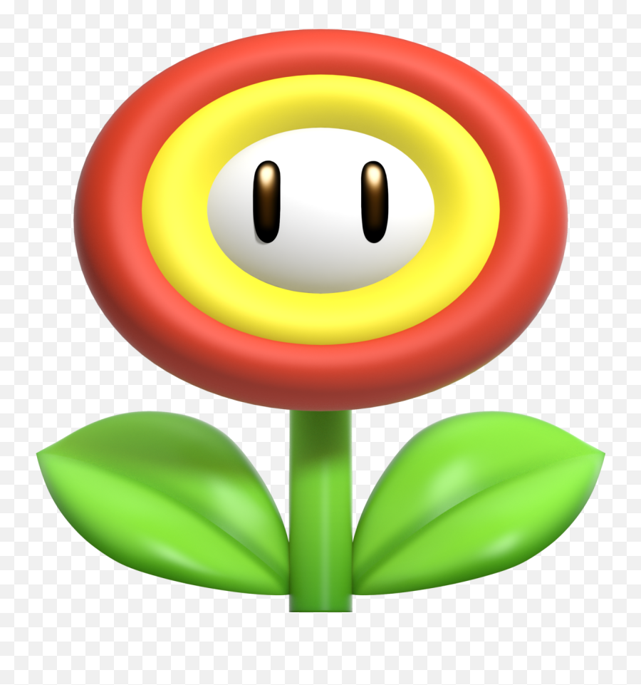 Fire Flower - Mario Flower Emoji,Flower Emoticon