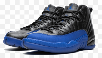 Air Jordan 12 Black Game Royal 2019 130690 - Black And Blue Jordan 12 Price Emoji,Royals Emoji