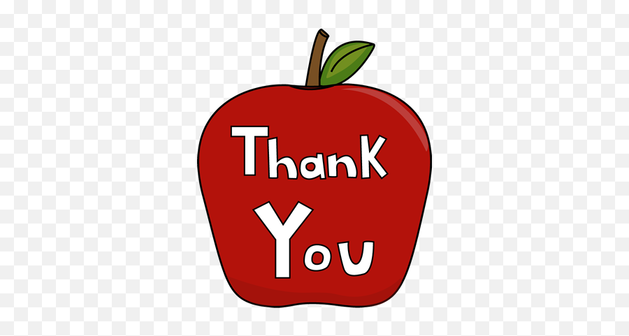 Free Clipart For Teacher Appreciation Week Apple Clip Art - Thank You Teacher Apple Clipart Emoji,University Of Utah Emoji