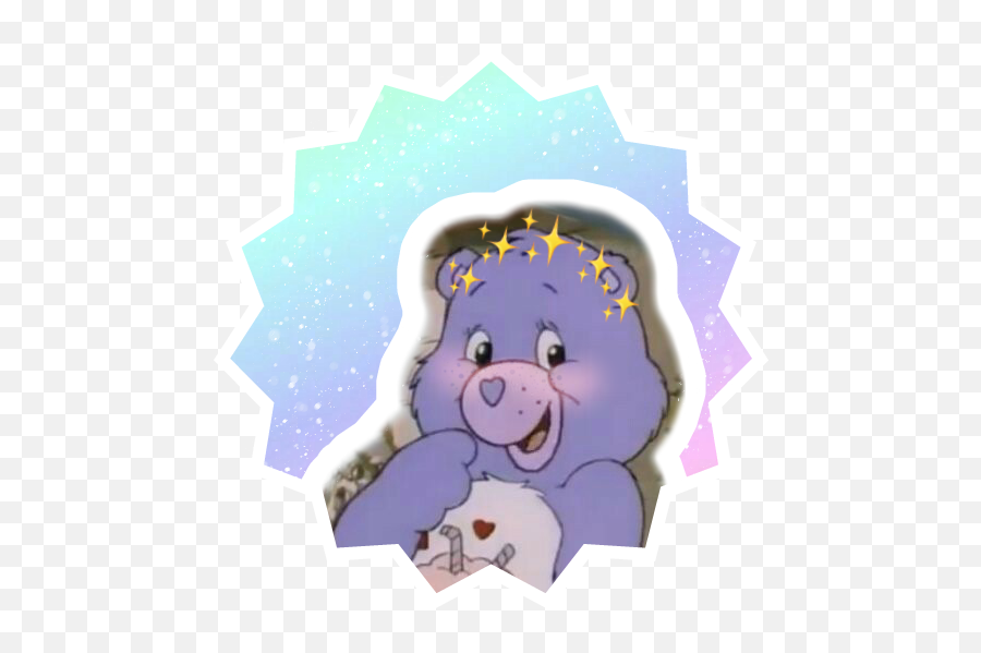 Icon Carebear Loveli Cute Criative - Care Bear Aesthetic Cartoon Emoji,Care Bear Emoji