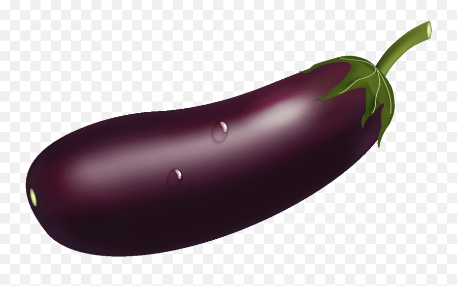 Eggplant Clipart Purple Food Eggplant - Eggplant Emoji,Food Emoji Names