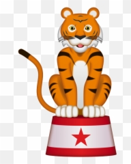 Emoji - Clip Art,Tiger Emoji
