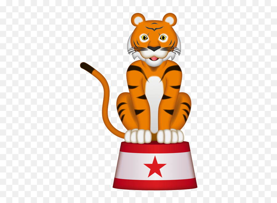 Emoji - Clip Art,Tiger Emoji