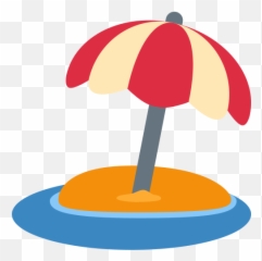 From A - Beach Emoji Png