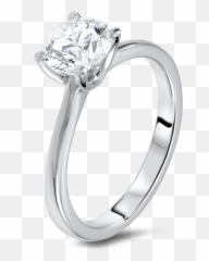 Diamond Ring Transparent Png Clipart - Solitaire Engagement Ring Png Emoji,Diamon Emoji