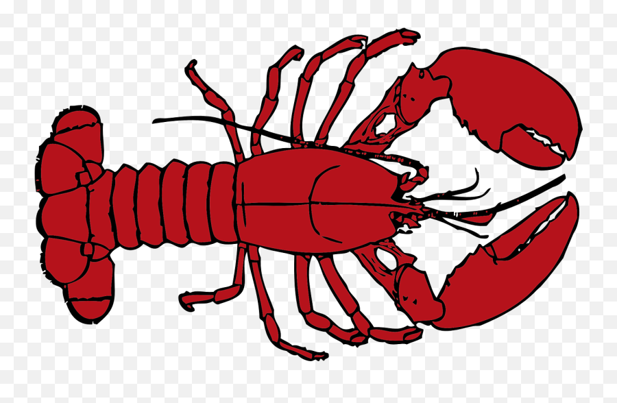 Free Lobster Silhouette Vector - Lobster Clipart Emoji,Lobster Emoji