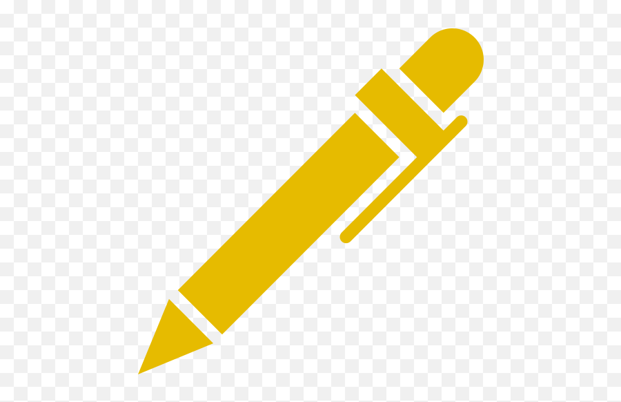 Download Icon Pencil - Pen Png Icon Png Image With No Black And White Pen Clipart Emoji,Pen Emoji