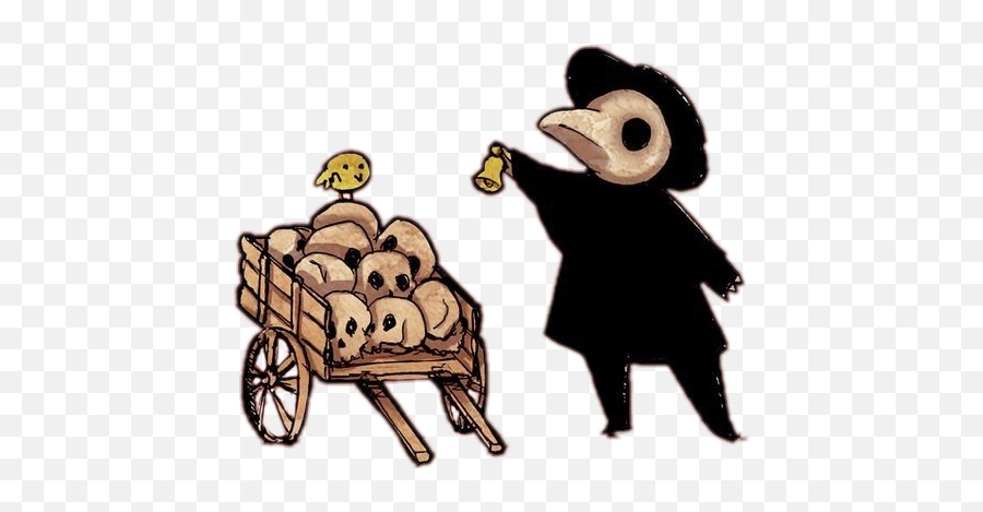 Freetoedit Cute Kawaii Reaper Death Cartoon Chibi Skull - Doctor Plague Frankie Bugs Emoji,Reaper Emoji