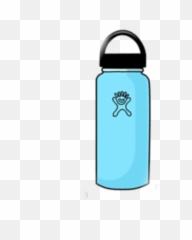 Blue Hydroflask Vsco Sticker By Ily Guys - Flask Emoji,Flask Emoji